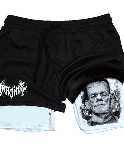 Frankestein Gym Shorts