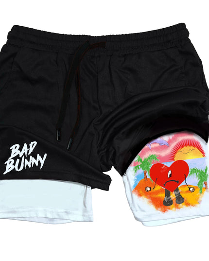 Bad Bunny Verano " Gym Shorts