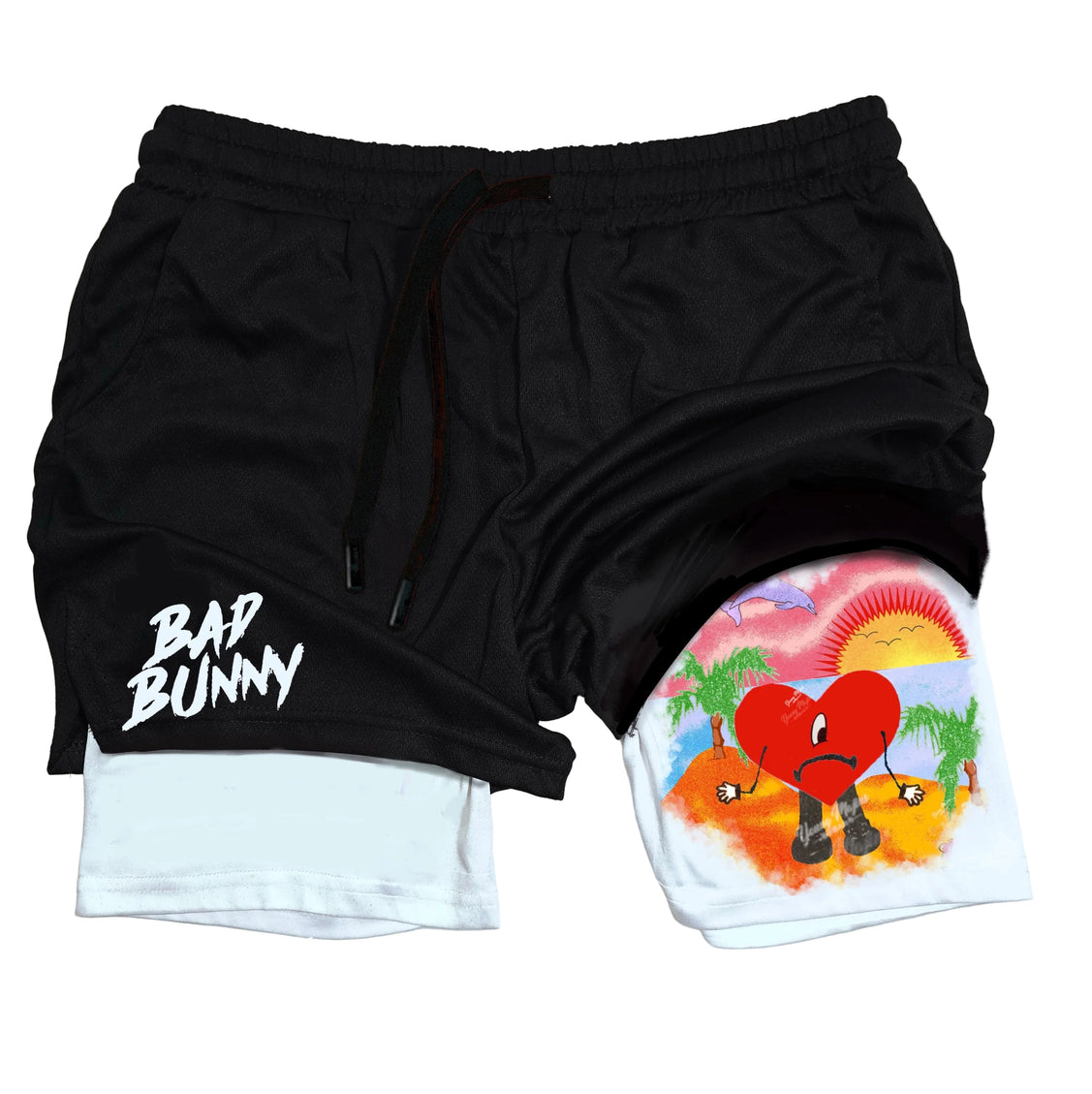 Bad Bunny Verano " Gym Shorts