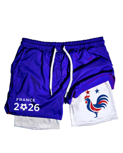 FRANCE 2026 Gym Shorts