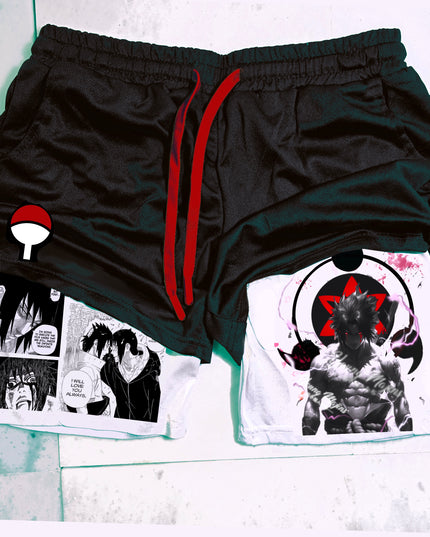 Sasuke "Massacre "Gym Shorts