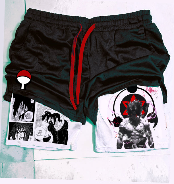 Sasuke "Massacre "Gym Shorts