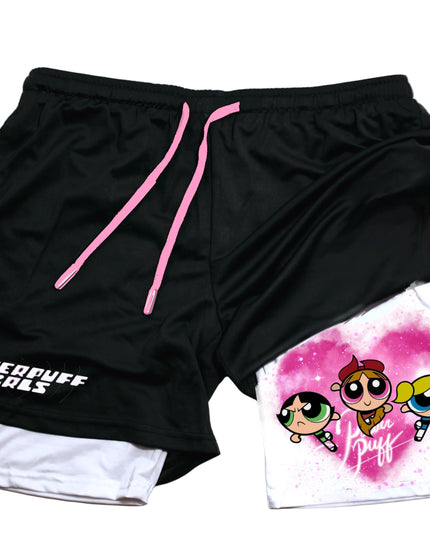 PowerPuff "Gym" Shorts