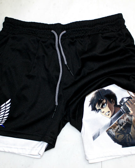 Eren Yeager "Gym Shorts"
