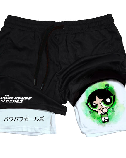 Buttercup "PowerPuff" Gym Shorts