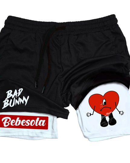 Bad Bunny Bebesota " Gym Shorts