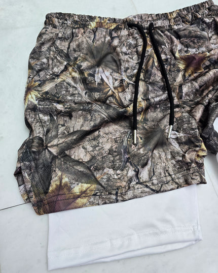 GhostFace  "Reaper  Camo" Gym Shorts