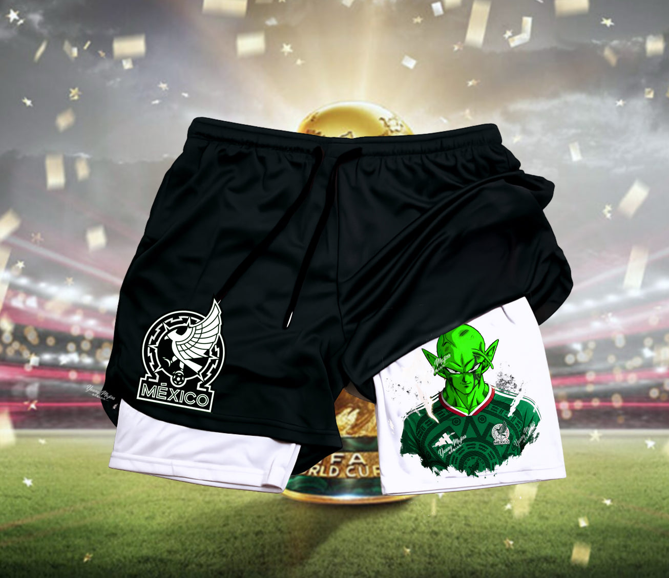 Picolo " Mexico "world cup Shorts