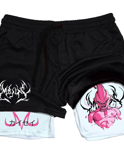Majins Kid Buu Gym Shorts