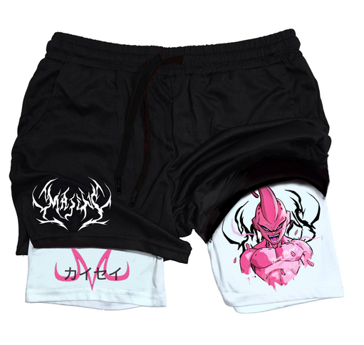 Majins Kid Buu Gym Shorts
