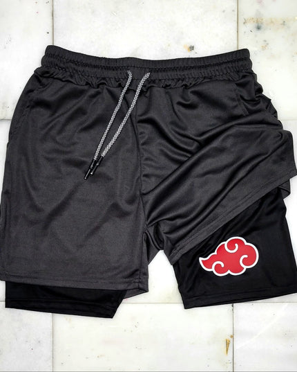Red Cloud "Anime × Gym" Shorts